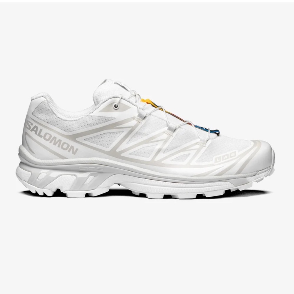 Salomon XT-6 White Running Shoes - 8 Women’s